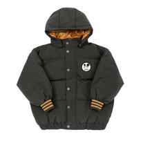 Mini Rodini Kids Jacket Ritzratz Patch Puffer 2571010499 2571010499 (104/110) black