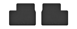 Rear rubber car mats (2 pcs), universal for: Toyota Corolla E12 / E13 hatchback, station wagon, sedan (2002-2007)