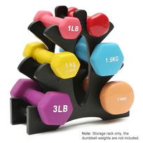 Dumbbell Rack, Dumbbell Rack for Home Gym Compact Design Holds 6 Dumbbells Hvy Duty Sturdy Storage Solution for Fitness Enthusiasts
