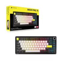 Žaidimų klaviatūra Corsair MAKR PRO 75 CARBON MGX V2 | CH-91CE21G-NA | 840006688280