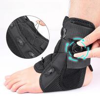Adjustable Ankle Brace For Sprained Ankle Support With Side Stabilizers For Men Women Ankle Splint Stabilizer