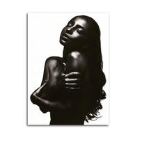 1 vnt. Grožis Seksualios Moterys Plakatai Spaudiniai Sienos Menas Grakščios Moterys Juoda Balta Drobės Tapyba Svetainei Viešbučiui Barui Dekoruoti 21X30CMNo Framed gray
