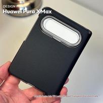 Huawei Pura X Max Ultra-Thin Leather Phone Case with Full Hinge Protection Pura X Max