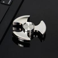 Steel Stainless Edc Fidget Spinner Luminous Stress Easing Toy Spinning Top Tip Antistresse Gyroscope Decompression Children Girl black