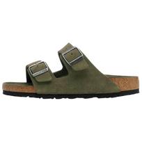 Birkenstock Arizona Soft Footbed EVA Abrasion Resistant Slide Slippers Unisex Green Narrow 1030851 37
