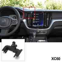Specialus automobilio telefono laikiklis Stovas Laikiklis Volvo XC40 XC60 S90 V90 S60 V60 2018 2019 2020 2020 2021 2022 black
