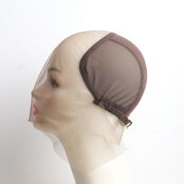 HYUNDU H-19-127C Brown 22 Inch Front Lace Wig Cap for Wig Making Scalp Wig Cap Strong Hold ruda