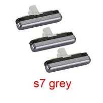 Power Volume Button For Samsung Galaxy S8 S9 S10 Plus S7 Edge Phone New Housing Frame Chassis Bixby On Off Push Key s7 grey
