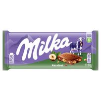 Milka Riekšutinis pieninis šokoladas 90 g