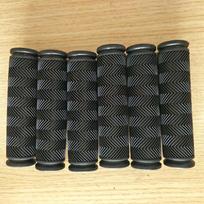 Rubber Bike Handlebar Grips Cover BMX MTB Mountain Bicycle Handles Anti-skid Bicycles Bar Grips Fixed Gear Bicycle Parts 1Pair