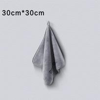 Microfiber Auto Wash Towel Car Cleaning Drying Cloth Hemming Car Care Cloth Detailing Car Wash Towel 30*30cm pilka