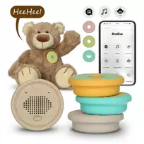 Interaktyvus žaislas su meškiuku Alecto Heehee + Bear Baggio