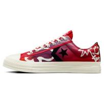 Converse Star Player 76 logo lace-up low-top canvas shoes unisex red 40