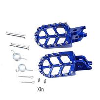 CNC aliuminio visureigio motociklo kojų atramos CRF250L/CRF300L blue