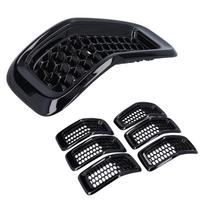 7pcs Front Grille Inserts Grill Guard Trim Accessory Fit for   Cherokee 2014-2018