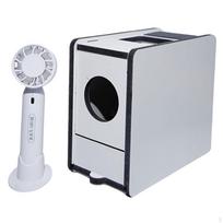 Blown Shell Separator Grain Splitter Machine High Performance Quick Shelling Sturdy White Bird Food black