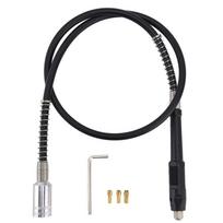42-Inch / 107cm Length Flexible Shaft Rotary Tool Attachment M19x2mm 0.3-6.5mm Chuck Clamping Range Power Drill Extension Cord