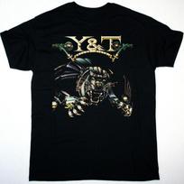 Y&T JUODO TIGRO Marškinėliai Viršutiniai Drabužiai Tee Trumpomis Rankovėmis Medvilniniai Juodi Vyriški Visų Dydžių S Iki 4XL XL black