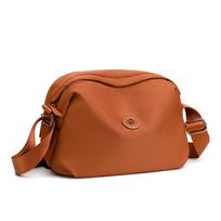 Shoulder Bag Travel Small Bag Women's Waterproof Nylon Small Square Bag Mother Bag oranžinė