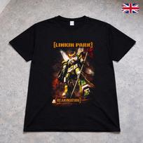Linkin Park Reanimation T Shirt Hybrid Theory Nu Metal Band Tee Black 2XL black