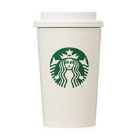 Nerūdijančio plieno ToGo logotipas puodelis, matinis baltas, aukštas 355ml (355 ml) white