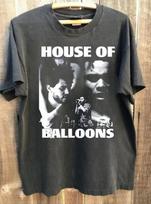 90s Reprint House Of Balloons The Weeknd Charcoal T-Shirt Unisex NH28593 XXXXL black