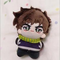 10Cm Jojo'S Bizarre Adventure Joseph Joestar Plush Doll Pendant Cosplay Cotton Toy Fan Birthday Holiday Gift Plusie Collect 10cm black