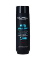 GOLDWELL Šampūnas ir dušo gelis vyrams DUALSENSES MEN HAIR&BODY SHAMPOO, 100 ml