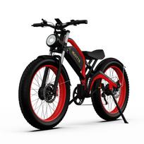 Ebike N26 48V 20AH Samsung baterija 750W*2 dvigubas elektrinis variklis ebike 5 greičių daugiafunkcis LCD ekranas alyvos diskinis stabdys kalnų elektrinis dviratis raudona