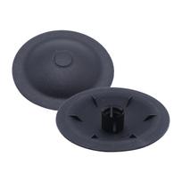 2Pcs Top Shock Absorber Mount Nut Cover Caps for Fiat 500 2007-Onwards / Abarth 51938656 Replacement Accessories Parts gray