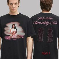 New 2026 Kali Uchis The Sincerely Tour Tee Two Sided Date Back Unisex Tee GIFT High-end Luxury Is for Both Men and Women Top Y2k M