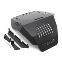 Motociklo Aliuminio CNC Variklio Apsaugos Dangtis Apsauga Nuo Smūgių Karterio Plokštė Skirta Benelli TRK502 TRK502X TRK 502 Jinpeng 502 sidabras