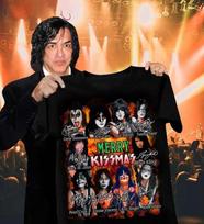 Karšta! Kissmas Roko Grupės Kalėdinė Tribute Marškinėliai T-Shirt Unisex BL491 Unisex T-Shirt S brown