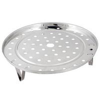 Nerūdijančio plieno garų puodo įdėklas, stovas, garinimo padėklas, puodas, virtuvės indai 19.5cm white