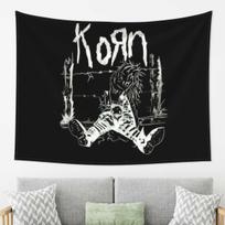 Korn roko muzikos gobelenas Sienos dekoracija Estetiškas namų dekoras Gobelenai bendrabučio kambariui 74x94cm(29x37in)