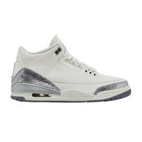 Jordan 3 Retro Sail Cement Grey (Women's) 35.5 white