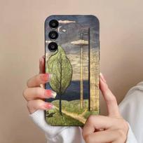 Rene Magritte Art Phone Case For Samsung S25,24,21,22,23,S30,Ultra,S20,Plus,Fe,Lite,Note,S10,S9,Black Soft Shell SamsungS30ULTRA5G