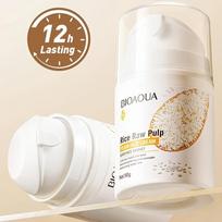 Rice Puree Face Cream with Glycerin and Rice Extract - 12-Hour Moisturizing Tone-Up white