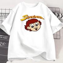 Rare Vintage 90s Ayrton Senna Senninha Deadstock Tshirt Ayrton Senna Foundation Tee Shirt Cotton Short Sleeve Men's Tees Tops S įvairiaspalvis