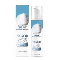 Hair Removal Mousse for Sensitive Skin Gentle Silky Formula Easy Application Smooth Moisturized Skin Suitable for Body Use 100ml One Size mėlyna