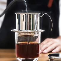 Vietnamese Drip Coffee Maker, With Fine Filter Screen Vietnam Vietnamese Coffee Simple Drip Filter Maker For Baristas (silver,NONE) sidabras