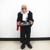 GRET Light-Controlled Talking Butler Ghost Halloween Prank Toy