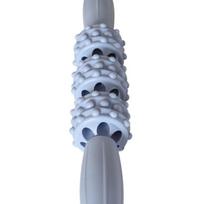 Muscle Roller Massage Stick Floating Point Design PP Massage Roller Bar for Fitness Muscle Soreness Relax Blue gray