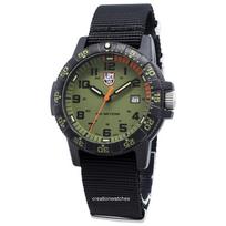 Luminox odinis jūrų vėžlys XS.0337 kvarcinis vyriškas laikrodis žalia