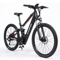 Ebike YS90 1000W variklis 48V 13,6ah baterija suaugusiųjų E-Bike 27,5 colių padanga Hydraulic Break kalnų visureigis elektrinis dviratis juoda