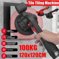 100Kg 600W Tile Vibrator Tiling Machine For 120x120cm Tiles Floor Laying Machine with 2 Battery Automatic Leveling Plastering Tool 12V 1*Battery juoda