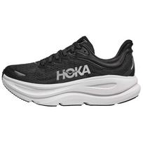 HOKA ONE ONE Bondi 9 Anti-Slip Wear-Resistant Low-Top Casual Running Shoes Men's Black Sneakers 1162013-BWHT 41 juoda