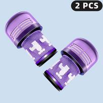 Vacuum Filter Compatible For ( Dyson V12 Slim / V12 Detect Slim Absolute Fluffy Total Clean ) Replacement Parts Hepa Filter