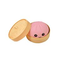 Realistic-Looking Dumpling Squishy Toy Soft Slow Rebound Sensory Squeeze Ball Anxiety Stress Relief For Office Home Desk Decor