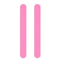 2Pcs Kids Slap Bracelets Solid Color Flexible Self-Rolling Wristwear Creative Stress Relief Soft Boys Girls Clap Circle Silicone Wristbands Children rožinė
